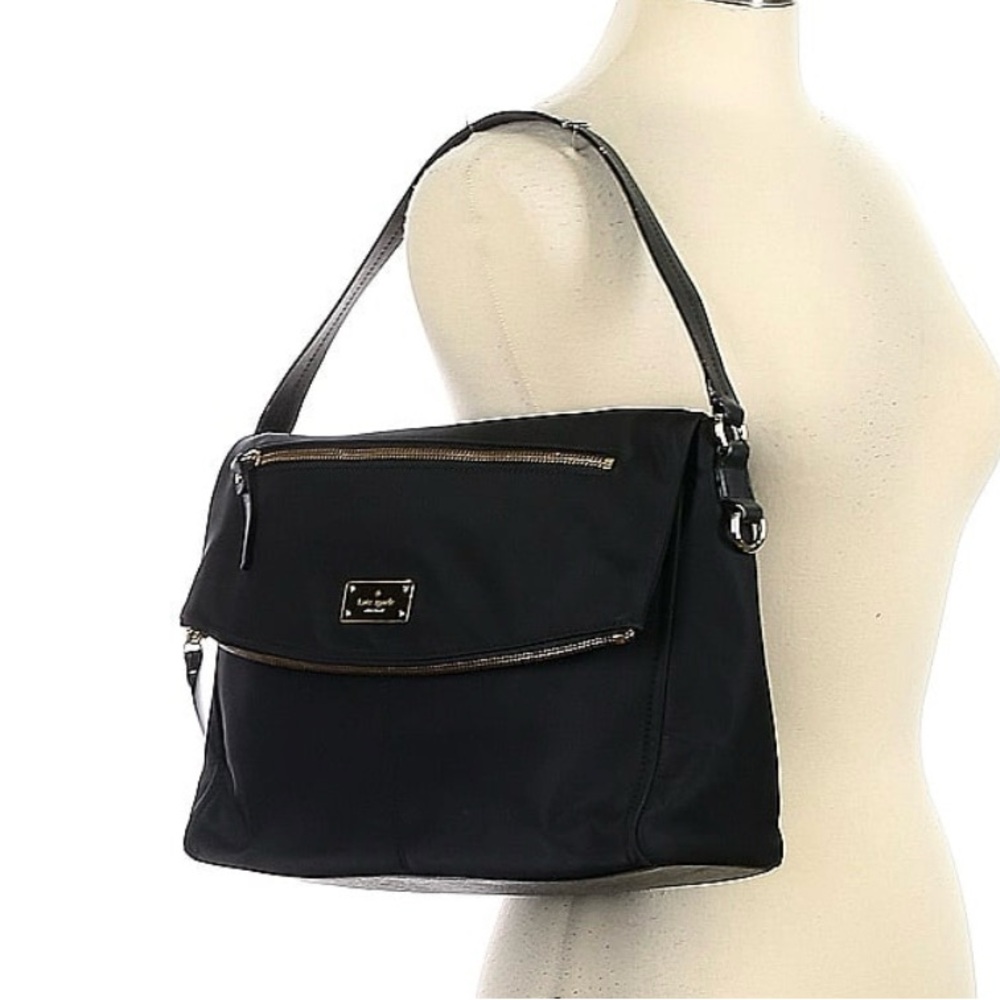 kate spade Nylon / saffiano leather shoulder bag / tote bag / crossbody bag
